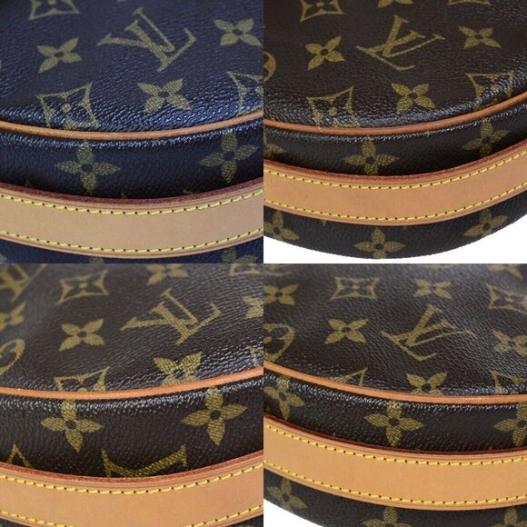 LOUIS VUITTON Jeune Fille GM Shoulder Bag Monogram Leather Brown - Picture 7 of 15